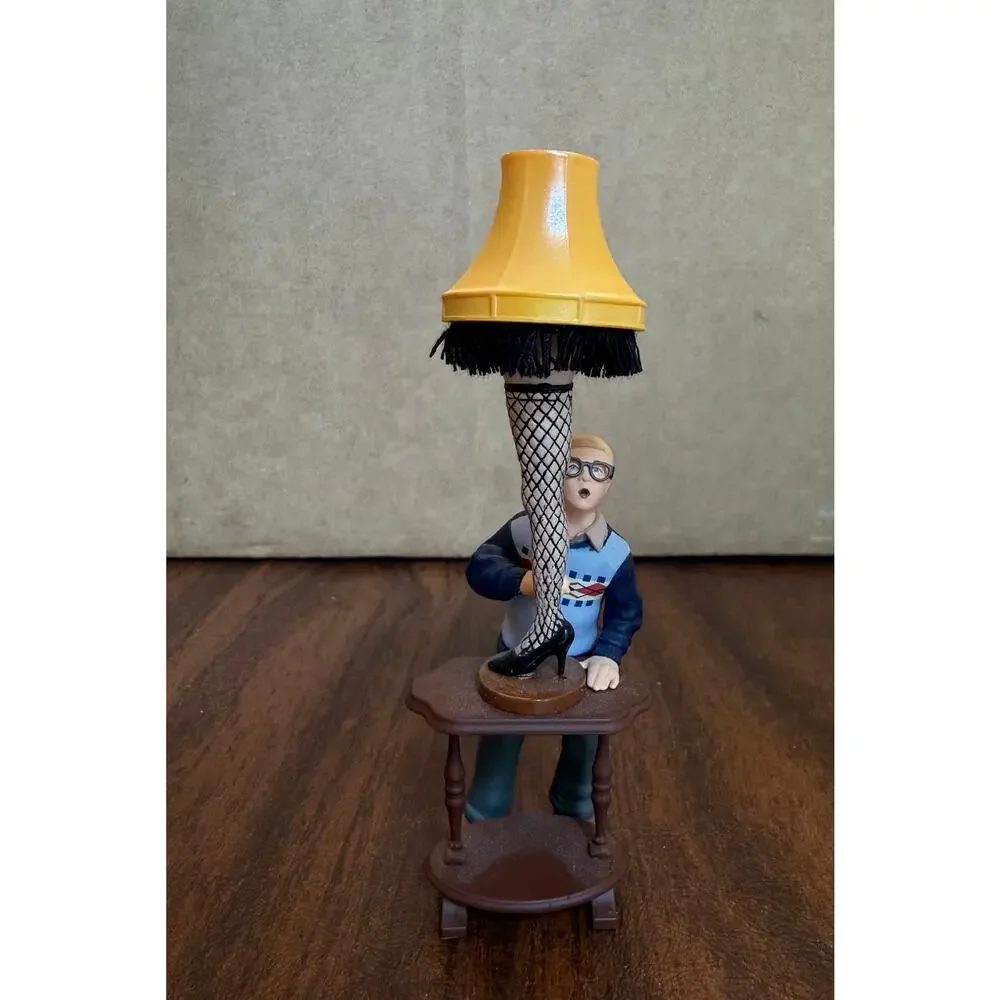 A Christmas Story Ralphie Sees The Light Leg lamp 2012 Hallmark Keepsake